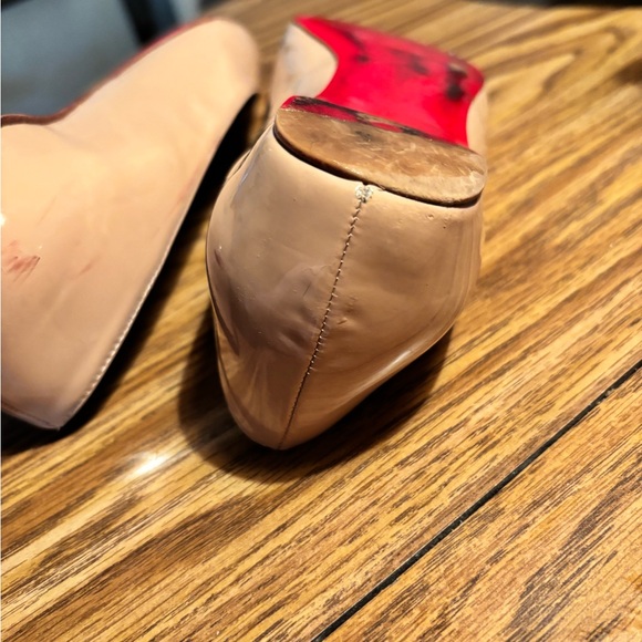 Elegant Nude Women's Shoes by Christian Louboutin European size 41 - Picture 6 of 10
